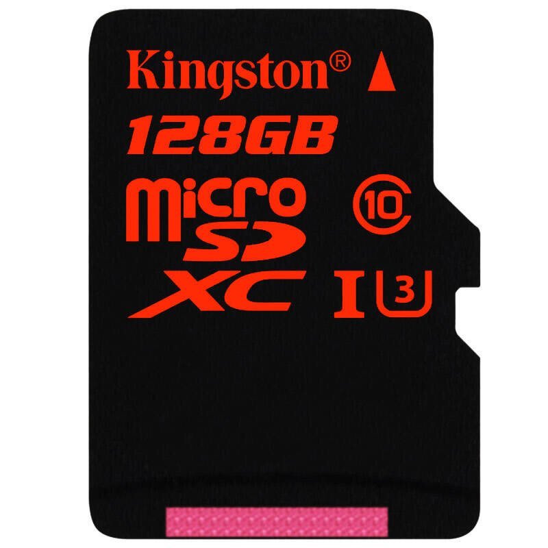 金士顿(Kingston)128GB Class10 TF(Micro SD)读90MB/s写80MB/s高速存储卡