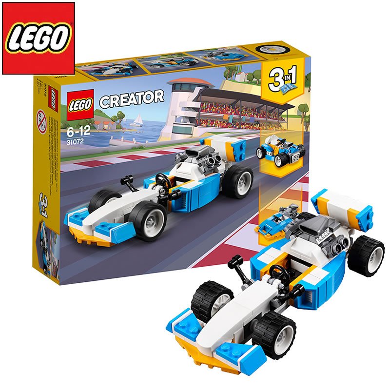 乐高LEGO CREATOR创意百变系列 31072 雷霆赛车积木玩具