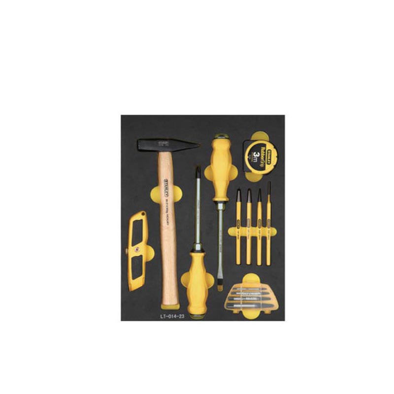 史丹利(Stanley)14件套敲击切割工具托 LT-014-23 货期5-10天