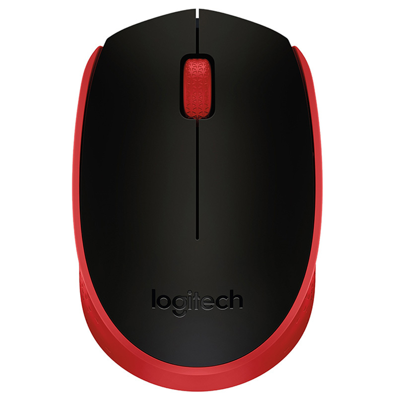 罗技（Logitech）M171无线鼠标 (三色可选：红色/蓝色/黑色)