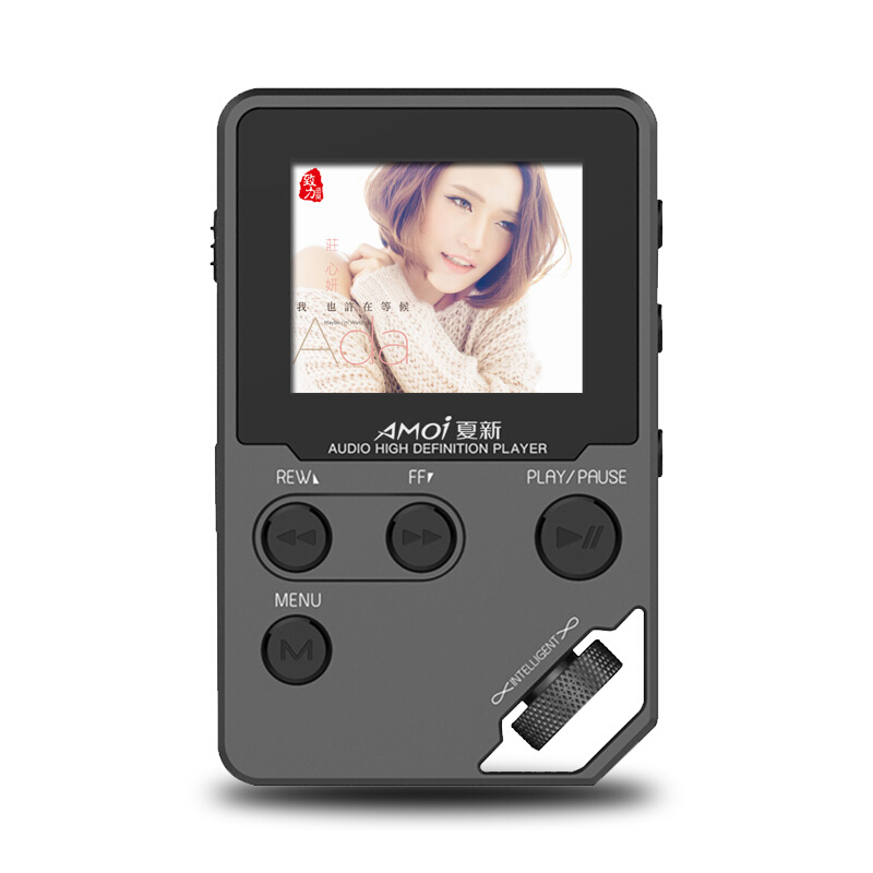 夏新(AMOI) MP3播放器 C10 8G 太空灰 发烧级高清无损音质hifi播放器 迷你便携式随身听 音乐播放器