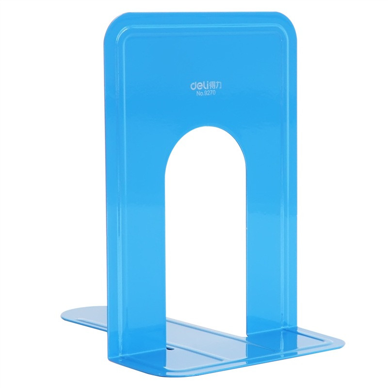 得力(deli) 9270 铁书立(8.5寸) 蓝色 付 2只