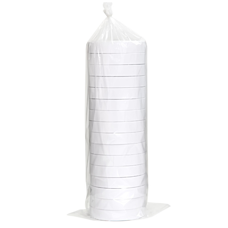 得力胶带30402 棉纸双面 18mm*10y*80um(白)