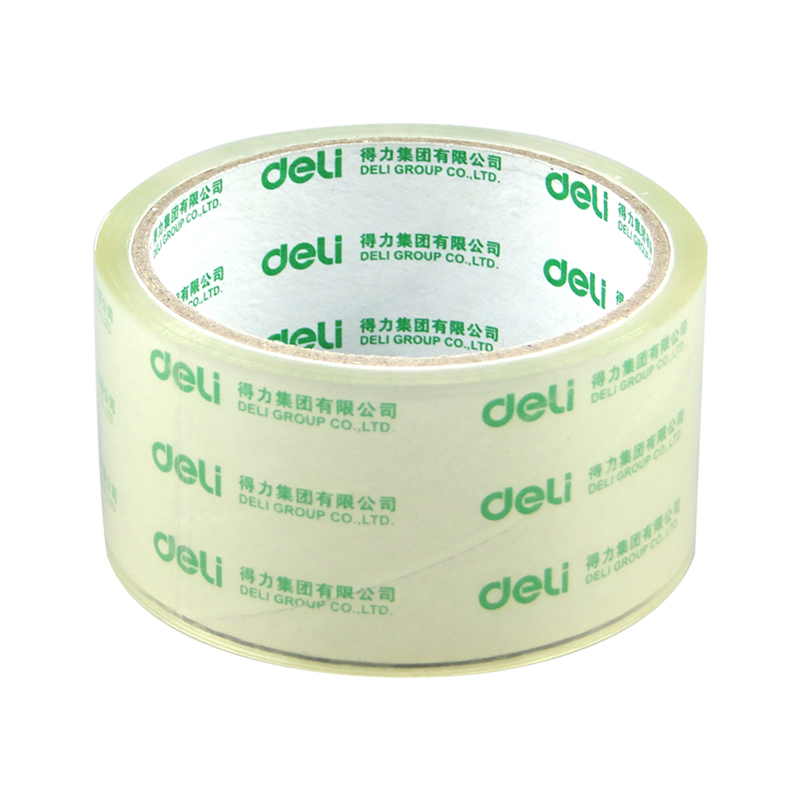 得力（deli）30200 封箱胶带48mm*30y*50um 6卷/筒 透明