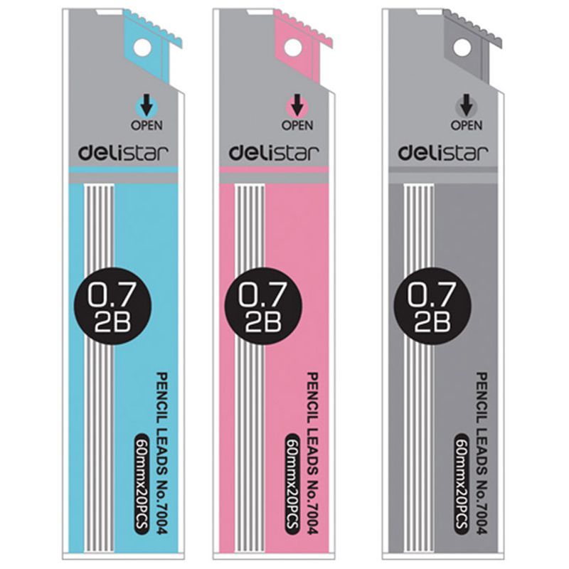 得力(deli)7004 活动铅芯 0.7MM 盒