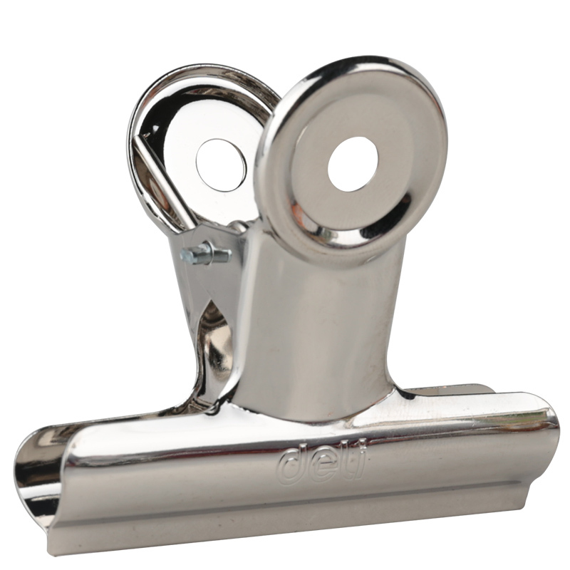 得力(deli)9523 圆形铁票夹袋装 51mm 6个/袋 1/6/180