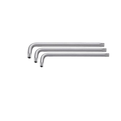 工具库 世达SATA 长L型带中孔花形扳手 T15 84506