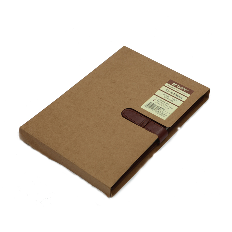 晨光B5时尚皮革胶套本100页办公2APY4F381 nh