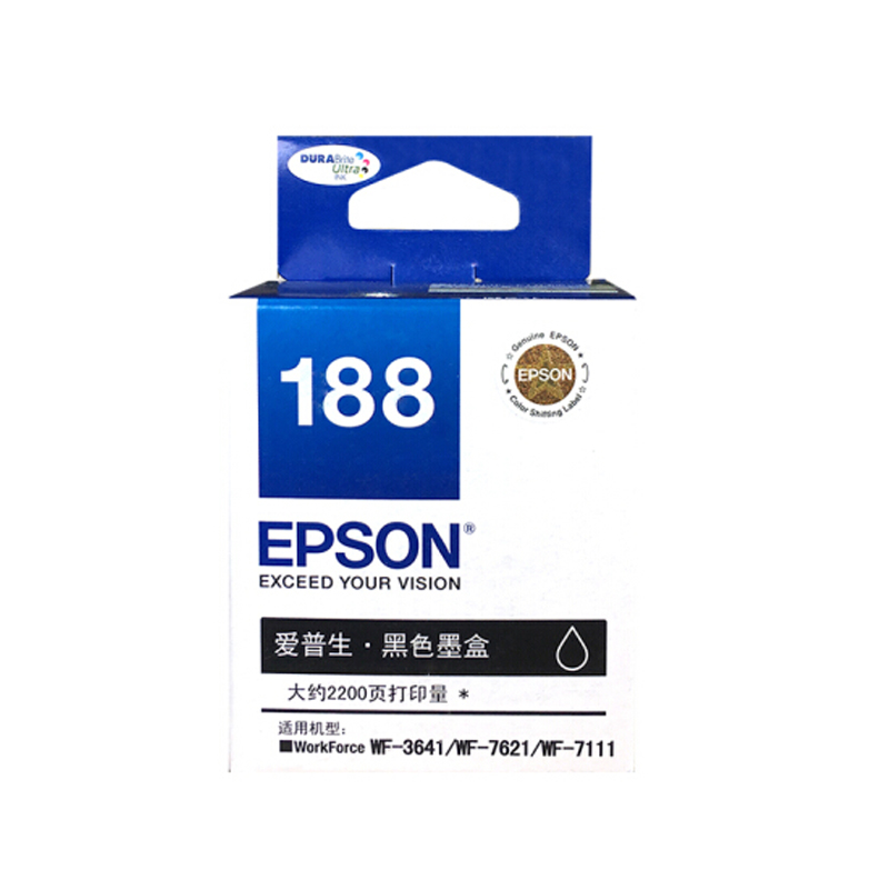 爱普生(Epson)WF-7620一体机青色墨盒(T1882)