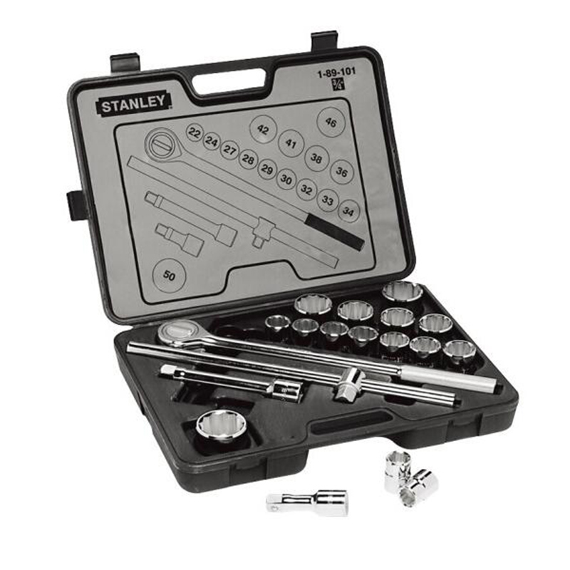 史丹利(Stanley)19件套19MM系列公制组套 89-101-23C