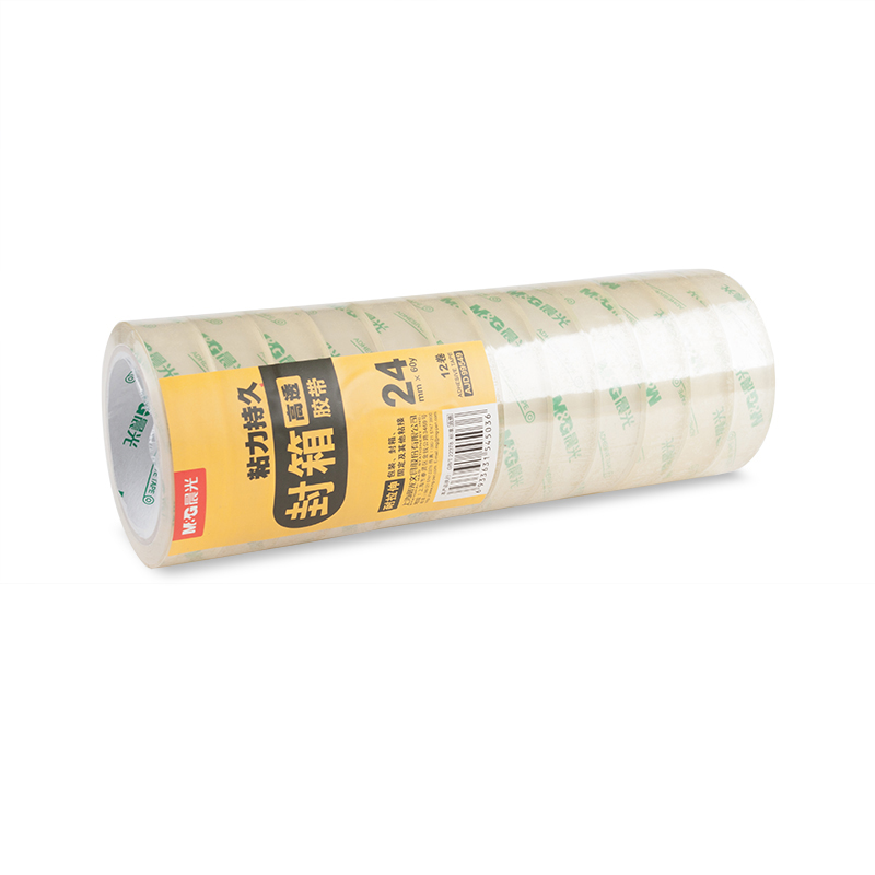 晨光高透封箱胶带24mm*60y(12卷)AJD99549