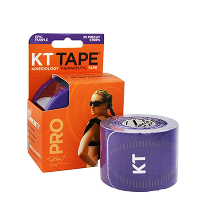 KTTAPE Pro Precut运动机能贴 预切 20贴/盒紫色 防水 可用3-5天