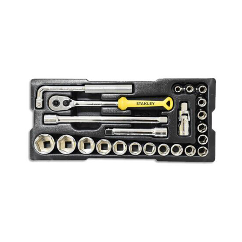 史丹利(Stanley)23件12.5MM系列公制套筒托盘组套 STMT74173-8-23 货期5-10天