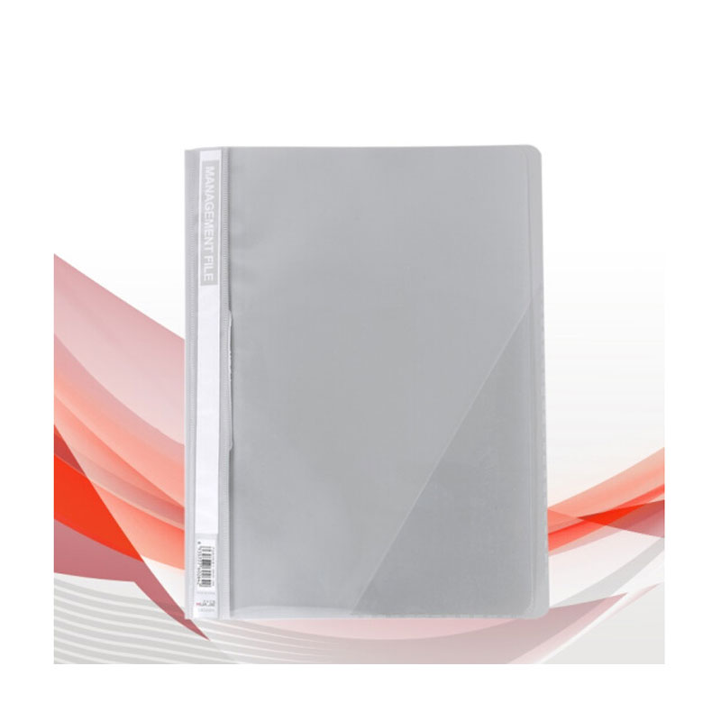 HUA JIE华杰 3包装(12个/包)HLW320 PVC封面文件夹 A4封面文件夹 报告夹创意开合简便文件册