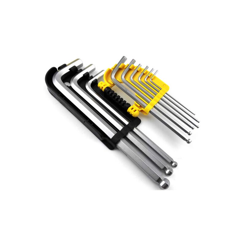 史丹利(Stanley)9件套公制长球头内六角扳手1.5-10mm STMT94162-8-23