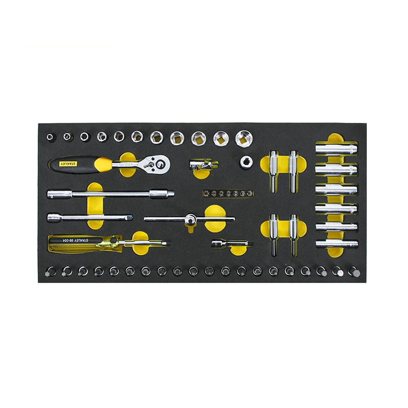 史丹利（Stanley）EVA工具托组套-56件1/4寸系列套筒 90-029-23