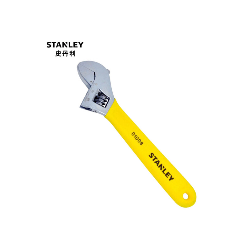 史丹利（Stanley）B系列沾塑柄活动扳手18寸/450mm STAD01018-23