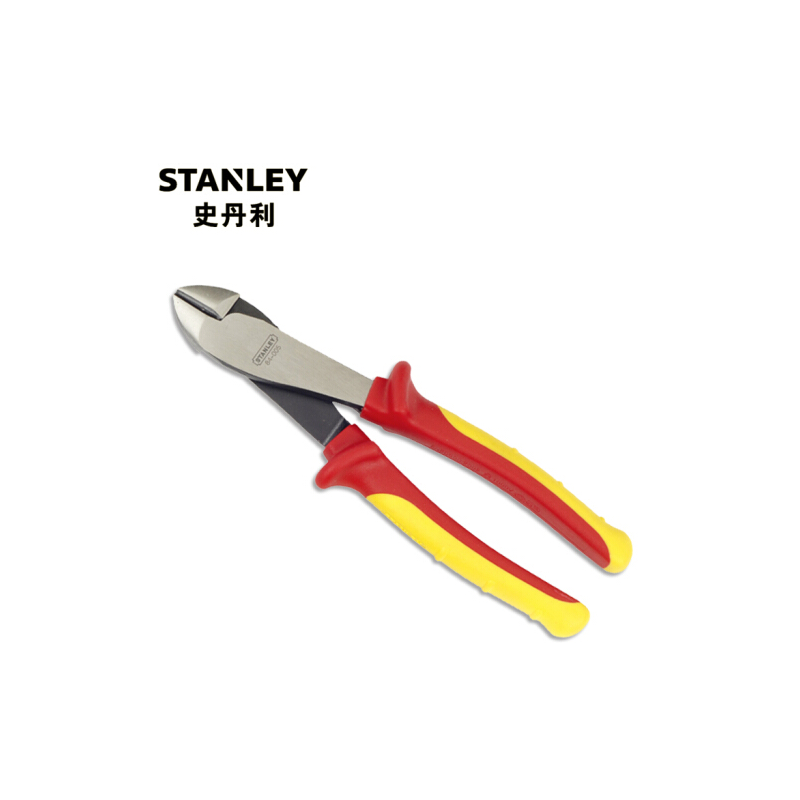 史丹利（Stanley）FatMax绝缘斜嘴钳8.5寸84-005-23