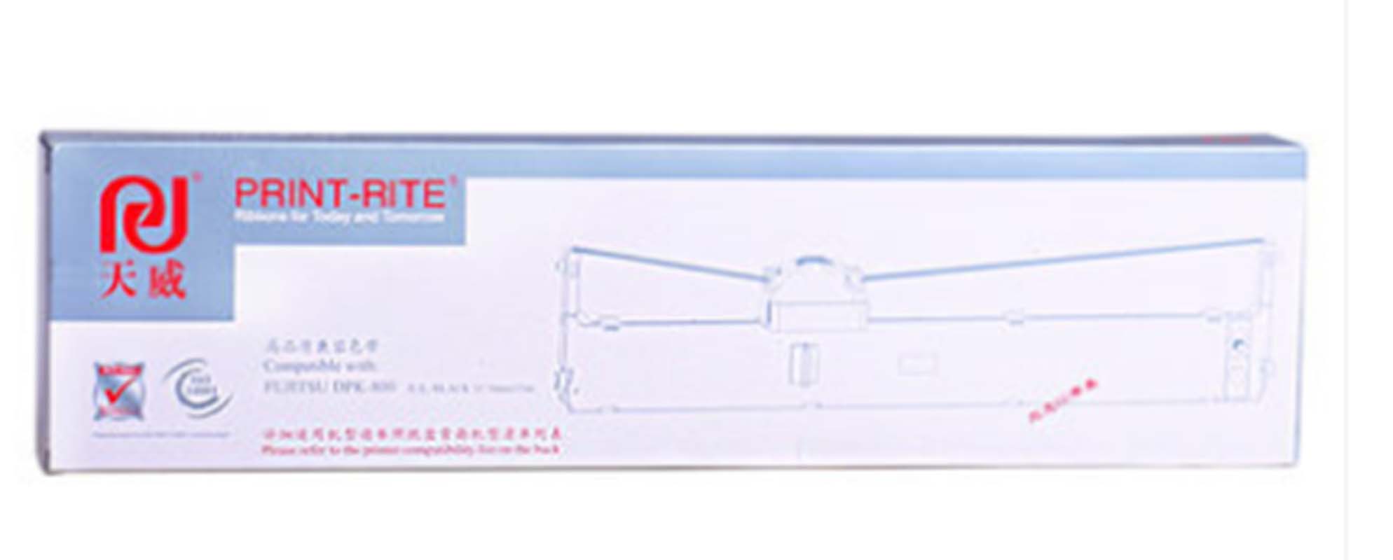 天威 色带框/色带架 FUJITSU-DPK300/500/700/900 RFR185BPRJ (黑色)