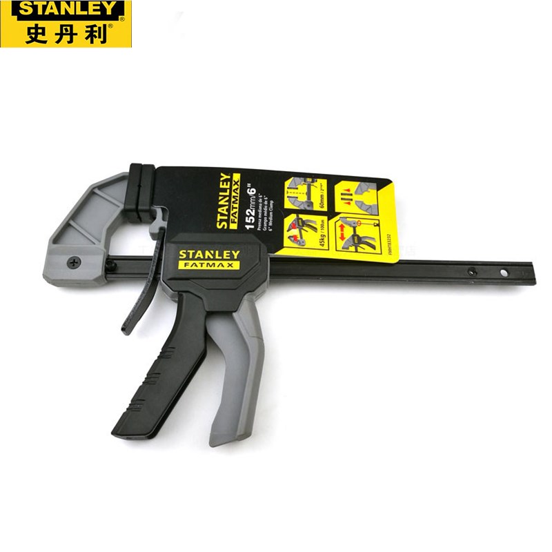 史丹利(Stanley)FatMax F形快速夹24寸/610mm FMHT83236-23 货期5-10天