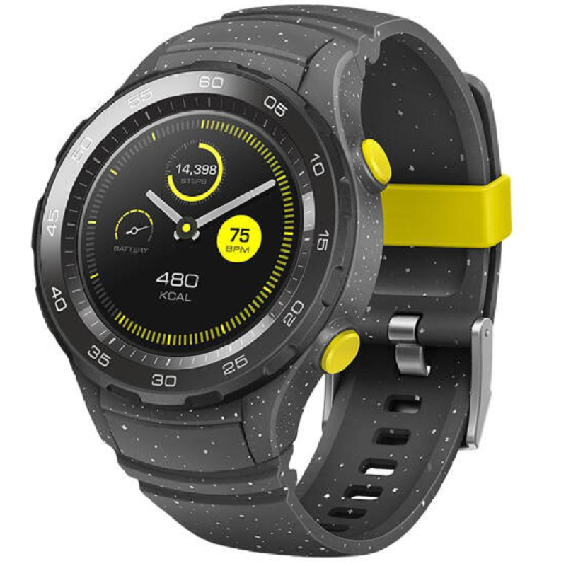 HUAWEI WATCH 2 华为第二代智能运动手表 蓝牙版(星空灰)