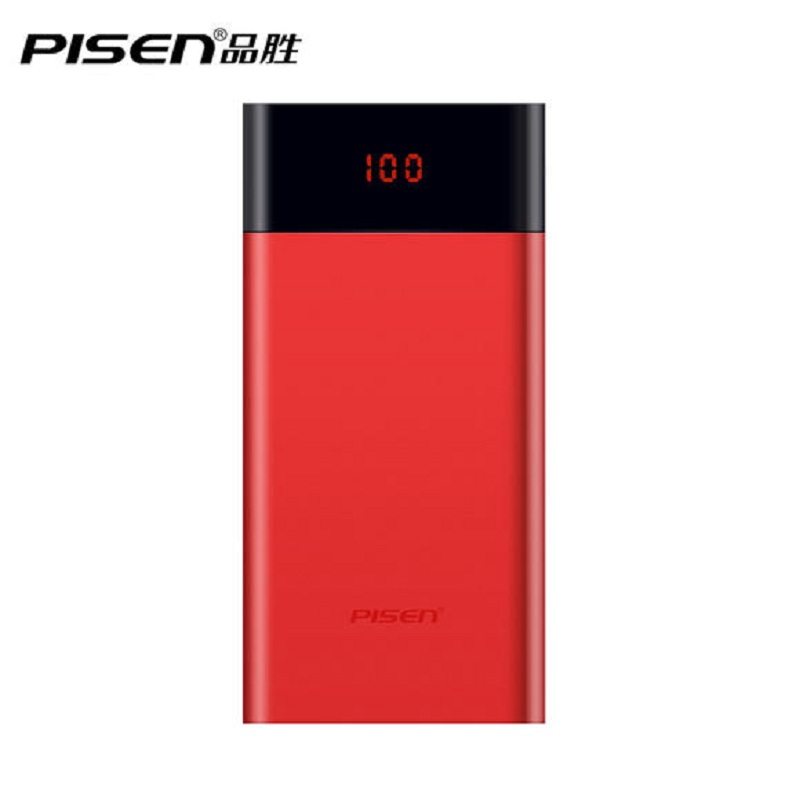 品胜(PISEN)移动电源 薄彩Pro 10000mAh(中国红)-国内版CN(XX)