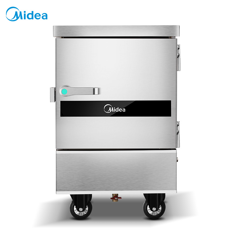 美的商用蒸箱蒸饭柜4盘全自动蒸包馒头机蒸炉蒸饭车MZ-F4PA