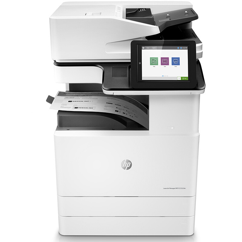 惠普(HP)LaserJet Managed MFP E72525DN 数码复合机自动双面一体机 白色