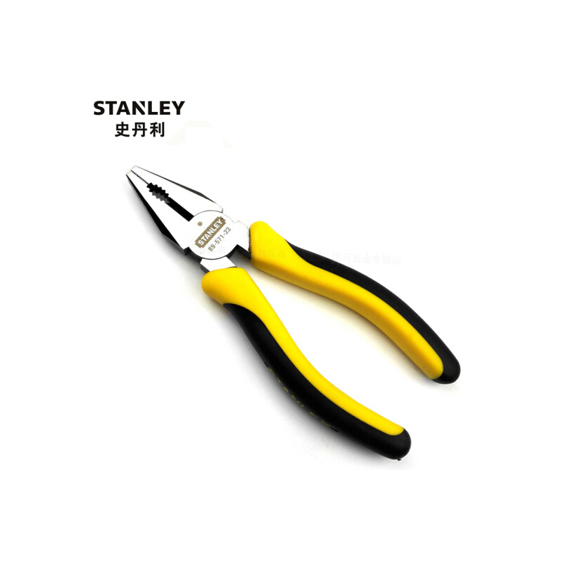 史丹利(Stanley)德式专业钢丝钳7寸 89-572-23