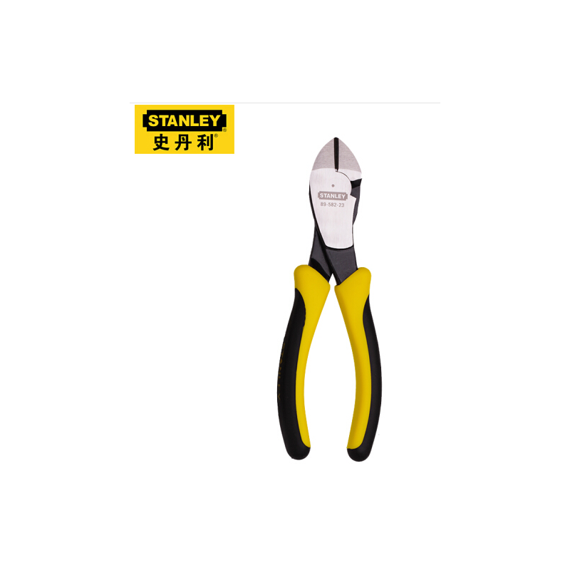 史丹利(Stanley)德式专业斜嘴钳7寸 89-582-23 货期5-10天