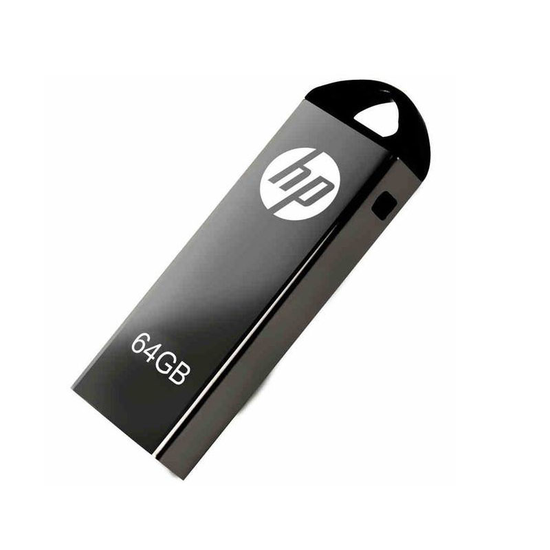 惠普(hp) 电脑u盘高速金属车载u盘优盘迷你u盘 v220w - 64G