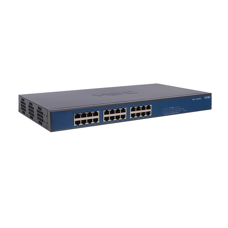 华三(H3C) SMB-S1024 24口百兆桌面快速交换机 100Mbps SOHO交换机