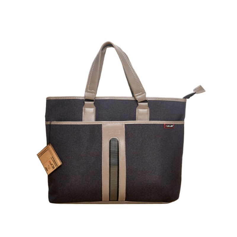 HUA JIE华杰 EN4296 A4文件公文包 高级手提商务公文包 档案袋财务公文袋手提拉链文件包资料袋便捷文件袋