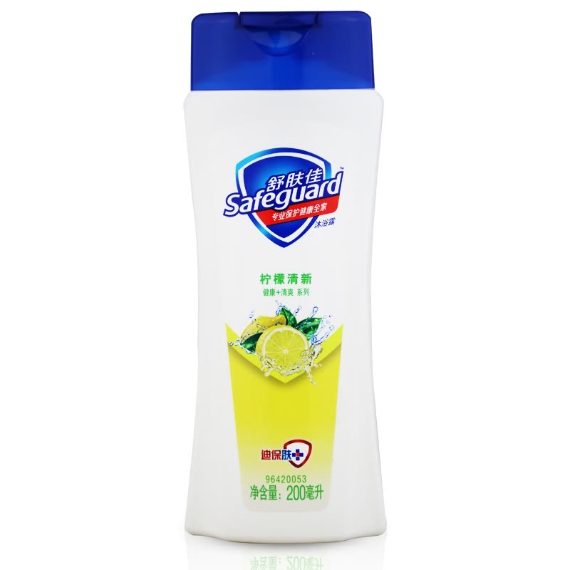 舒肤佳 柠檬清香型 沐浴露 200ML （单位：瓶）