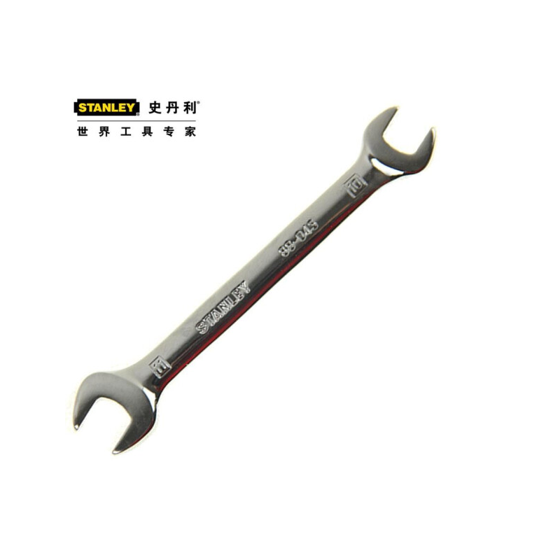 史丹利(Stanley)公制精抛光双开口扳手17x19mm 93-398-1-22 货期5-10天