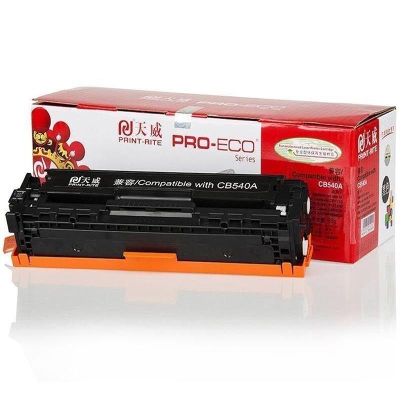 天威(PRINT-RITE) CB540A黑色硒鼓 适用惠普CP1215 CM1312 1518佳能5050