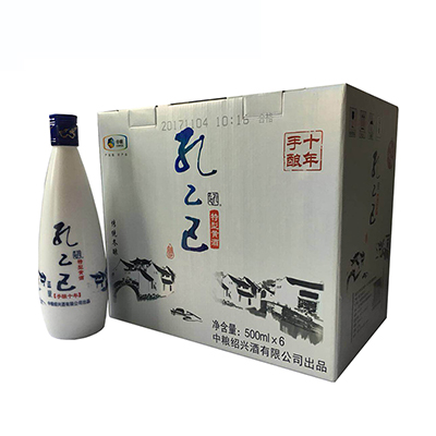 孔乙己 手酿十年传统冬酿特型黄酒12度500ML*6瓶