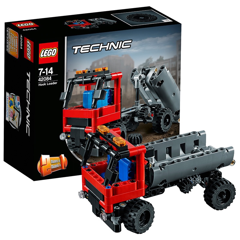 LEGO 乐高 Technic机械组系列 吊钩式装载卡车 42084 100-200块 塑料玩具 7-12岁