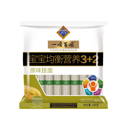 厨大妈一順百順宝宝原味挂面245g