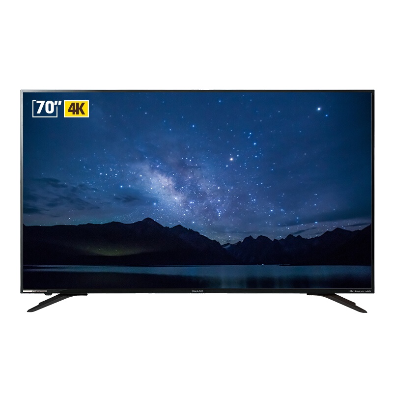 夏普(SHARP)LCD-70SU575A 70英寸4K超高清纤薄智能液晶电视机