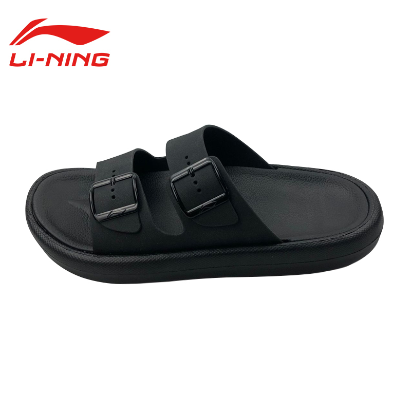 李宁(LI-NING)夏季男耐磨休闲潮流运动休闲凉鞋AGAM003