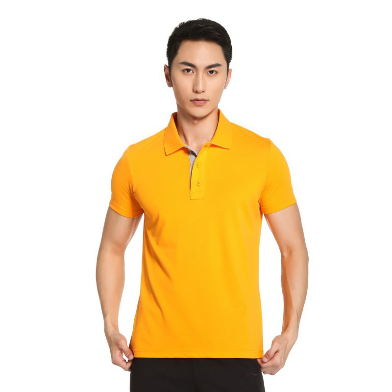 李宁(LI-NING)2016夏男舒适休闲时尚运动生活系列翻领短袖运动POLO衫GPLL031