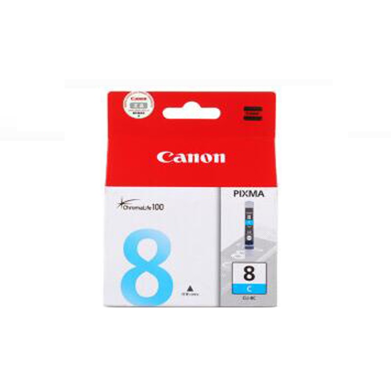 佳能(Canon)CLI-8C 青色墨盒 (适用Pro9000MarkII/Pro9000/Ix4000/iX5000)