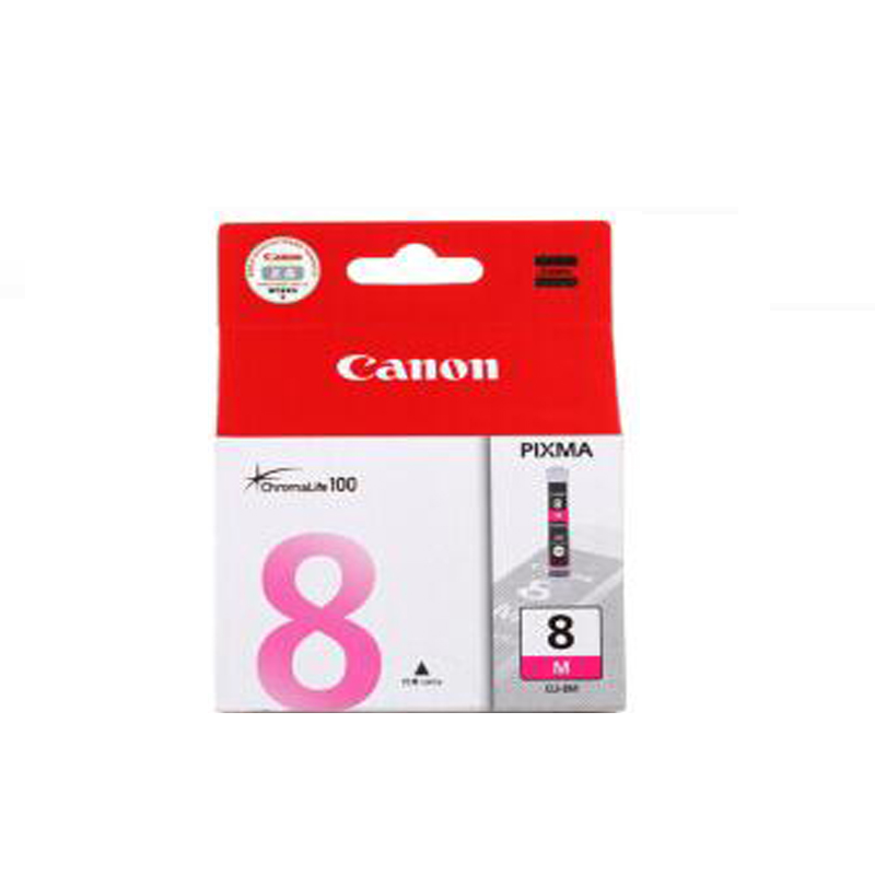 佳能(Canon)CLI-8M 红色墨盒 (适用Pro9000MarkII/Pro9000/Ix4000)