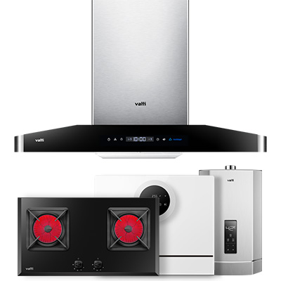 华帝(vatti)20立方瞬吸 蒸水洗 欧式油烟机 触控式 油烟机套餐 i11071+45B+42-16+30GW03V