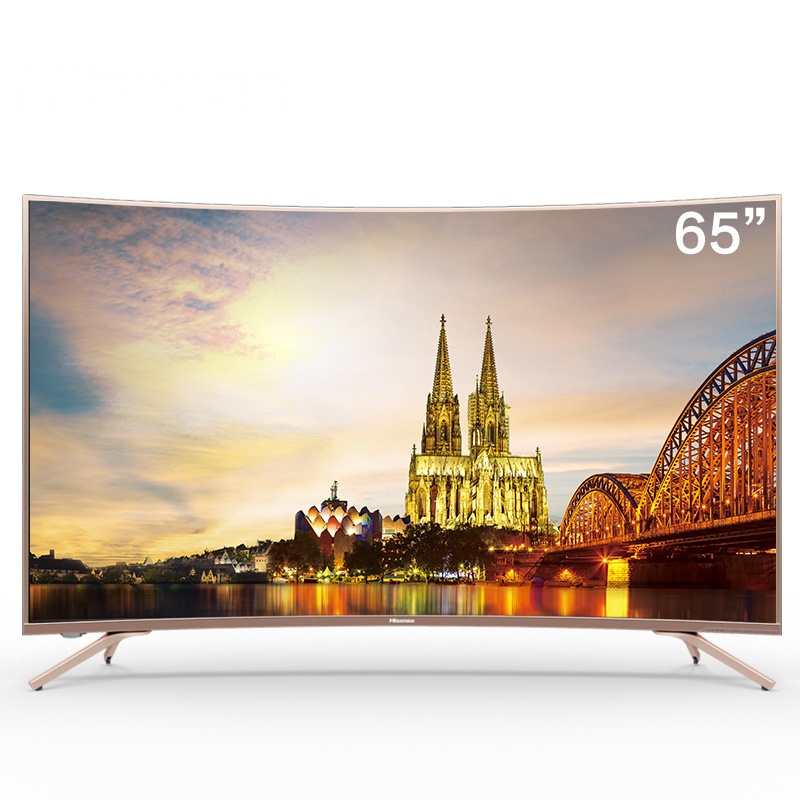 海信(Hisense) HZ65A66 65英寸 4K曲面 AI人工智能电视 全金属机身