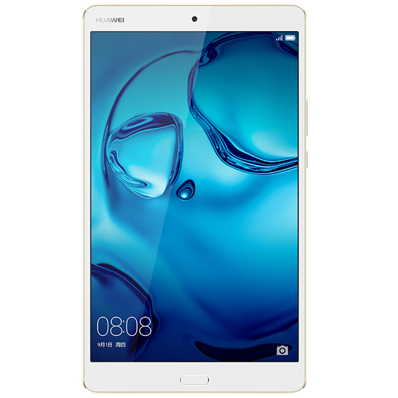 华为平板M3 BTV-W09日晖金 4GB 64GB 平板电脑