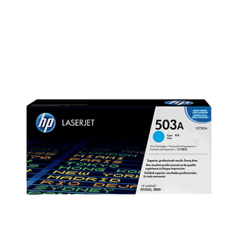 惠普(HP)hp Q7581A 硒鼓 503A 适配HP LaserJet CP3505 3800