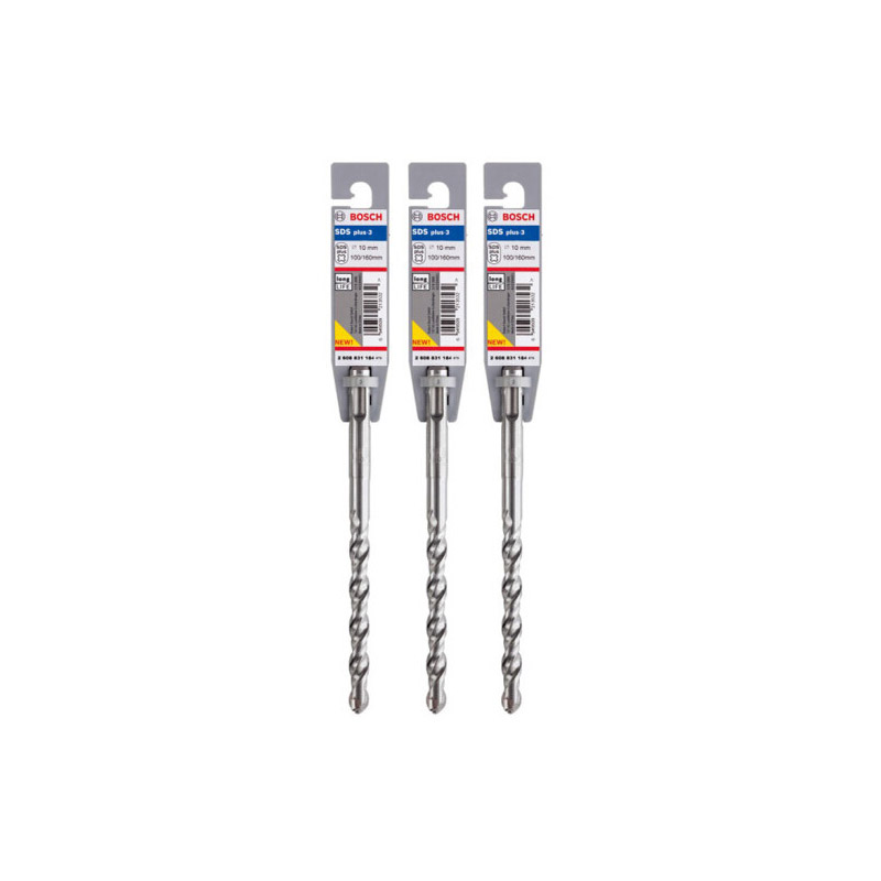 博世(Bosch) 四坑3系钻头(原B8钻头升级产品)四坑3系 22X200X250