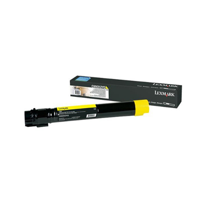 利盟(Lexmark)C950X2YG 黄色高容量碳粉 适用C950de 约22000页